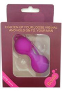 Вагинальные шарики Vaginal Dumbell из силикона 2,8 см