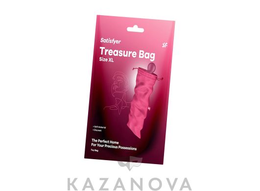 Мешочек для хранения вибромассажера Satisfyer Treasure Bag XL