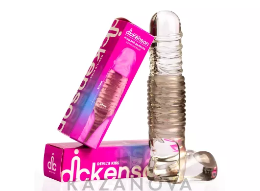 Насадка открытая DICKENSON Devil's Kiss со стимулирующей поверхностью