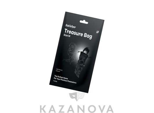 Мешочек для хранения вибромассажера Satisfyer Treasure Bag M