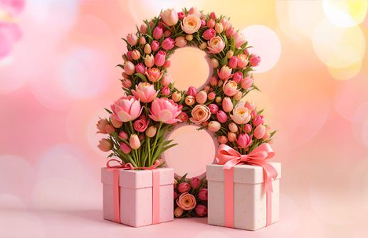 KAZANOVA Academy поздравляет с чудесным праздником 8 марта!