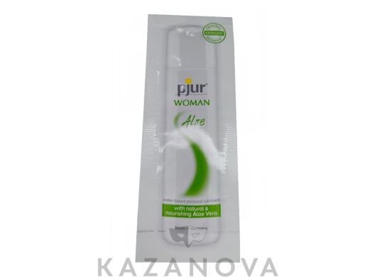 Любрикант 2 мл PJUR Woman Aloe с экстрактом алоэ