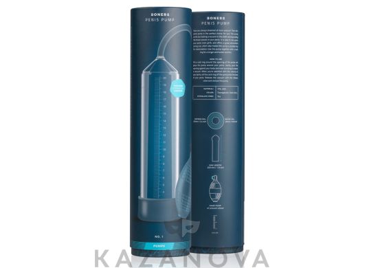 Вакуумна помпа Boners Penis Pump №1 прозрачная