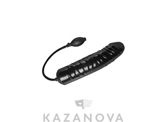Фаллоимитатор надувной Master Series XXL Inflatable Dildo черный 32 см