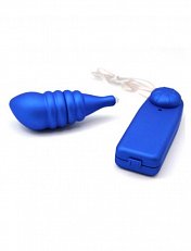 Виброяйцо Eroticon синее 5,5 см