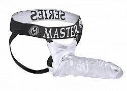 Страпон мужской Master Series Grand Mamba прозрачный
