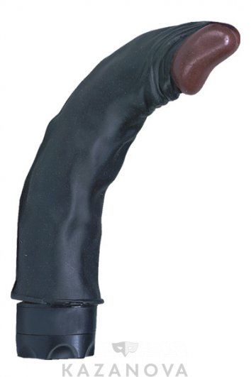 Вибратор Amara реалистичный многоскоростной 20,5 см черный