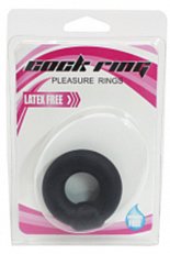 Эрекционное кольцо Cock Ring черное
