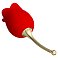 Фото-1 Вибратор клиторальный Pretty Love Rose Lover красный