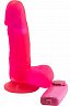 Вибратор LoveToy реалистичный с мошонкой на присоске 18,5 см 172