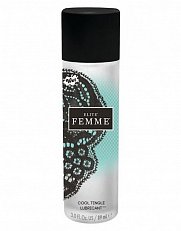 Любрикант 89 мл WET Elite Femme Cool Tingle на гибридной основе с ароматом мяты