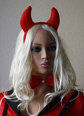 Ушки чертика с хвостиком и бабочкой
