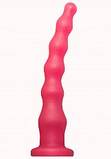 Насадка для страпона LoveToy из розовая 22 см 300