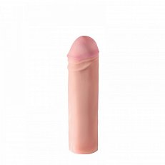 Насадка увеличивающая закрытого типа Lola-Toys из киберкожи 15,5 см