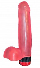 Вибратор многоскоростной LoveToy гелевый 20 см