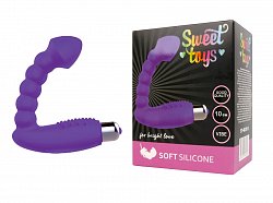 Вибратор Sweet Toys 10 см силиконовый фиолетовый