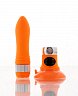 Фото-2 Многорежимный вибратор на присоске со сменной панелью Sexus оранжевый 19 см