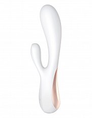 Вибратор Satisfyer Mono Flex перезаряжаемый из силикона белый