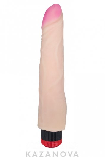 Фото-2 Вибратор Lovetoy Cock Human Style из киберкожи 20.3 см 106