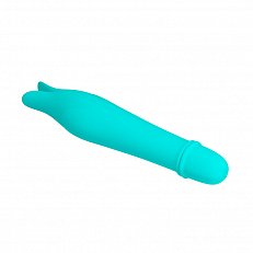 Минивибратор Pretty Love Edward 10 режимов из силикона бирюзовый