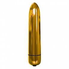 Вибропуля Massage Bullet золотая