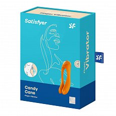 Вибростимулятор Satisfyer Candy Cane оранжевый