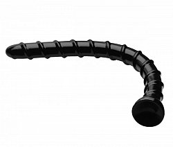 Анальный стимулятор Swirl Hose 1.5 " черный 50 см