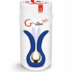 Анатомический вибромассажер Gvibe Mini синий