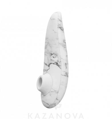 Фото-4 Бесконтактный клиторальный стимулятор Womanizer Original Marilyn Monroe White Marble