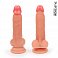 Фото-2 Фаллоимитатор EroWoman Realistic телесный реалистичный с мошонкой на присоске 18,5 см