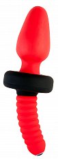 Вибровтулка с 10 режимами Black & Red 338