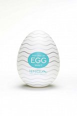 Мастурбатор с волнистым рельефом EGG Wavy