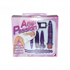 Секс-набор Anal Passion 5 предметов фиолетовый