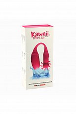 Вибратор вагинально-клиторальный KAWAII DAISUKI 4 нежный силикон