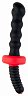 Вибратор с ручкой ToyFa Black&Red многопрограммный черный 339