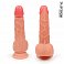 Фото-2 Фаллоимитатор EroWoman Realistic телесный реалистичный с мошонкой на присоске 19,5 см