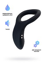 Виброкольцо Lovense Diamo перезаряжаемое черное Виброкольцо Lovense Diamo перезаряжаемое черное