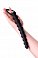 Фото-1 Анальная цепочка A-Toys Vibro Anal Beads с вибрацией из медицинского силикона черная