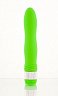 Вибратор водонепроницаемый  многоскоростной Sexus зелёный 21,5 см