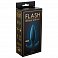 Фото-2 Анальная втулка Flash Glow со смещенным центром тяжести серая