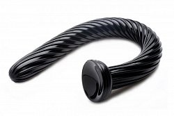 Анальный стимулятор Spiral Hose черный 52 см