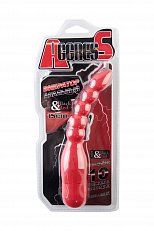 Вибратор ToyFa Black&Red анальный 10 режимов вибрации красный 325