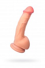Фаллоимитатор на присоске RealStick Elite реалистичный 20 см 008-1