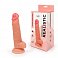 Фаллоимитатор EroWoman Realistic телесный реалистичный с мошонкой на присоске 18,5 см