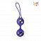 Фото-1 Вагинальные шарики Sweet Toys Glass 75 гр. синие