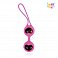 Фото-1 Вагинальные шарики Sweet Toys Glass 75 гр. розовые