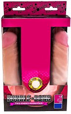 Фаллоимитатор двусторонний LoveToy из киберкожи 48 см 303