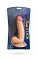 Фото-1 Фаллоимитатор реалистичный на присоске с мошонкой RealStick Nude 19.5 см 001