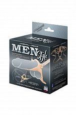 Страпон-эректор мужской Men Style телесный на ремнях 403