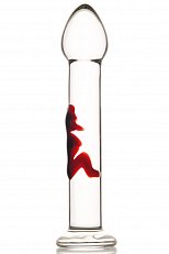 Фаллоимитатор стеклянный Sexus Glass 18 см